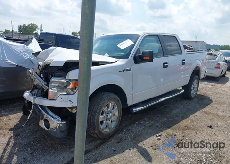 2014 Ford F-150 Xlt из США, поврежденный, VIN 1FTFW1CFXEKD51492